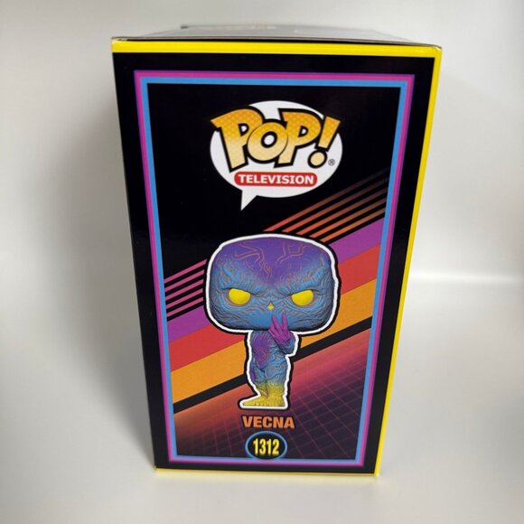 Funko POP! Netflix Stranger Things Season 4 Vecna Black Light Target Exclusive F - Picture 7 of 8